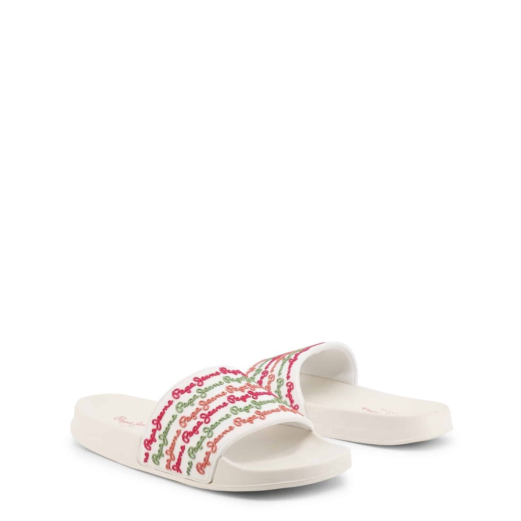 Pepe Jeans - SLIDER_PLS70110 67866 SLIDER_PLS70110_800WHT-EU 41 цена и информация | Plätud ja sussid naistele | hansapost.ee