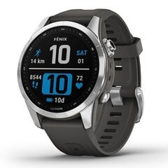 Garmin fēnix® 7S Silver/Graphite цена и информация | Смарт-часы (smartwatch) | hansapost.ee