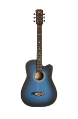 Akustilise kitarri komplekt Aiersi SG040C 38" sinine hind ja info | Kitarrid | hansapost.ee