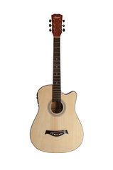Elektrilise akustilise kitarri komplekt Aiersi SG040 CE 38", pruun hind ja info | Kitarrid | hansapost.ee