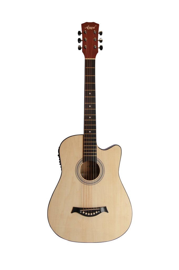 Elektrilise akustilise kitarri komplekt Aiersi SG040 CE 38" hind ja info | Kitarrid | hansapost.ee