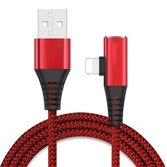 RoGer (iOS 13) Lightning Data and Charging Cable with extra Lightning port (female) 1m Red hind ja info | Juhtmed ja kaablid | hansapost.ee