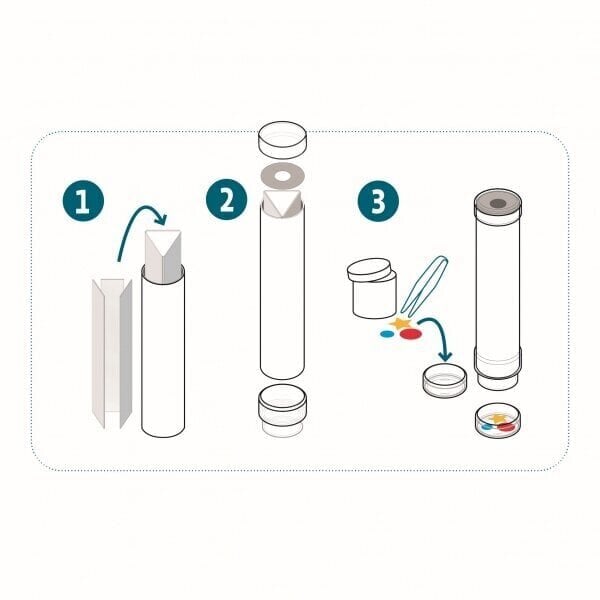 DIY - Isetegemine - Kaleidoskoop - Kosmosereis, Djeco DJ07922 hind ja info | Arendavad laste mänguasjad | hansapost.ee