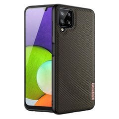 Dux Ducis Fino case covered with nylon material for Samsung Galaxy A22 4G green цена и информация | Чехлы для телефонов | hansapost.ee