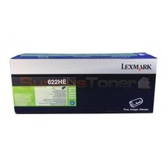 Lexmark 622HE (62D2H0E) Corporate, черный картридж для лазерных принтеров, 25 000 страниц цена и информация | Картриджи и тонеры | hansapost.ee