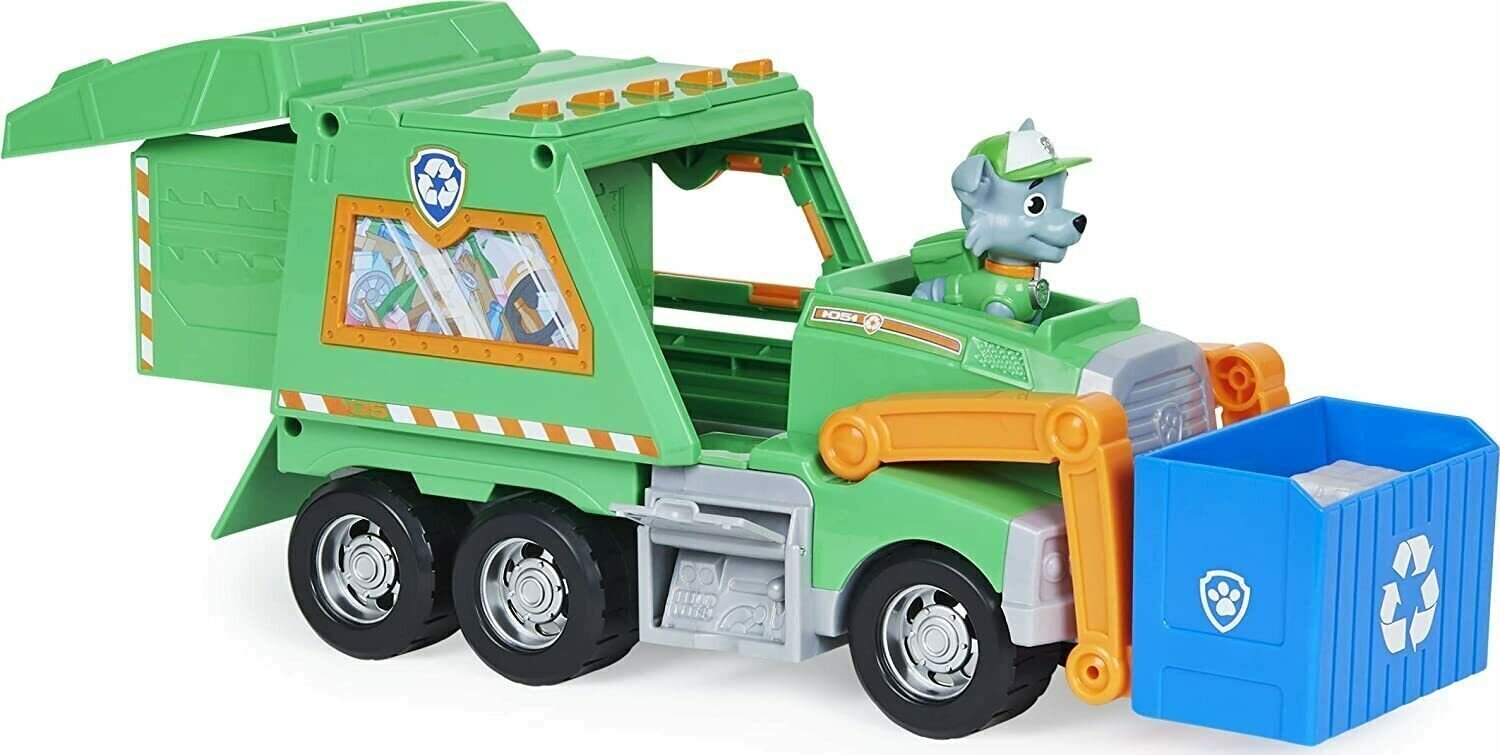 Veoauto PAW PATROL (Käpapatrull) Rocky Re-Use, 6060259 hind ja info | Mänguasjad poistele | hansapost.ee