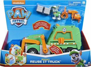 Грузовик PAW PATROL (Щенячий Патруль) Rocky Re-Use цена и информация | Игрушки для мальчиков | hansapost.ee