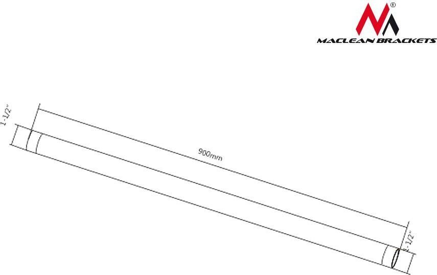 Maclean MC-707 price and information | Teleri seinakinnitused ja hoidjad | hansapost.ee