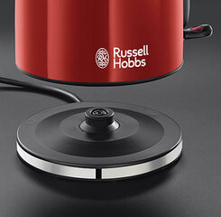 Чайник Russell Hobbs 222222 2400W 1,7 L Красный Нержавеющая сталь (1,7 L) цена и информация | Электрочайники | hansapost.ee