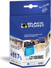 Black Point Brother BPB LC1100/980XLC цена и информация | Картриджи для струйных принтеров | hansapost.ee