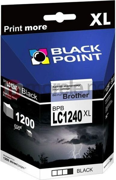 BLACKPOINT BPBLC1240BK цена и информация | Tindiprinteri kassetid | hansapost.ee