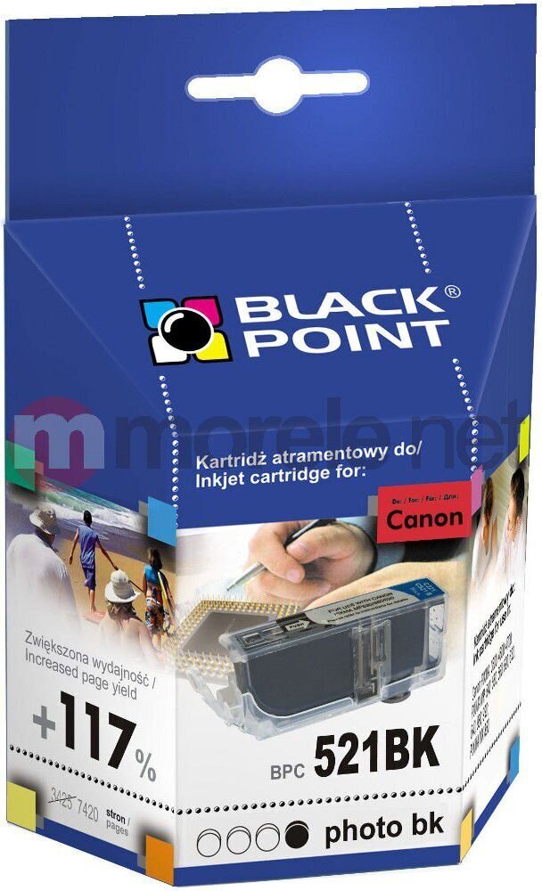 Black Point Canon BPC 521BK hind ja info | Tindiprinteri kassetid | hansapost.ee