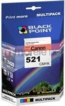 Black Point Canon BPC 521CMYK цена и информация | Картриджи для струйных принтеров | hansapost.ee