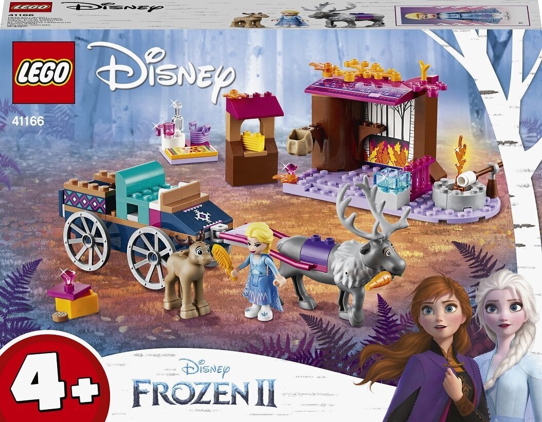 41166 LEGO® | Disney Princess Путешествие Эльзы в карете цена | hansapost.ee