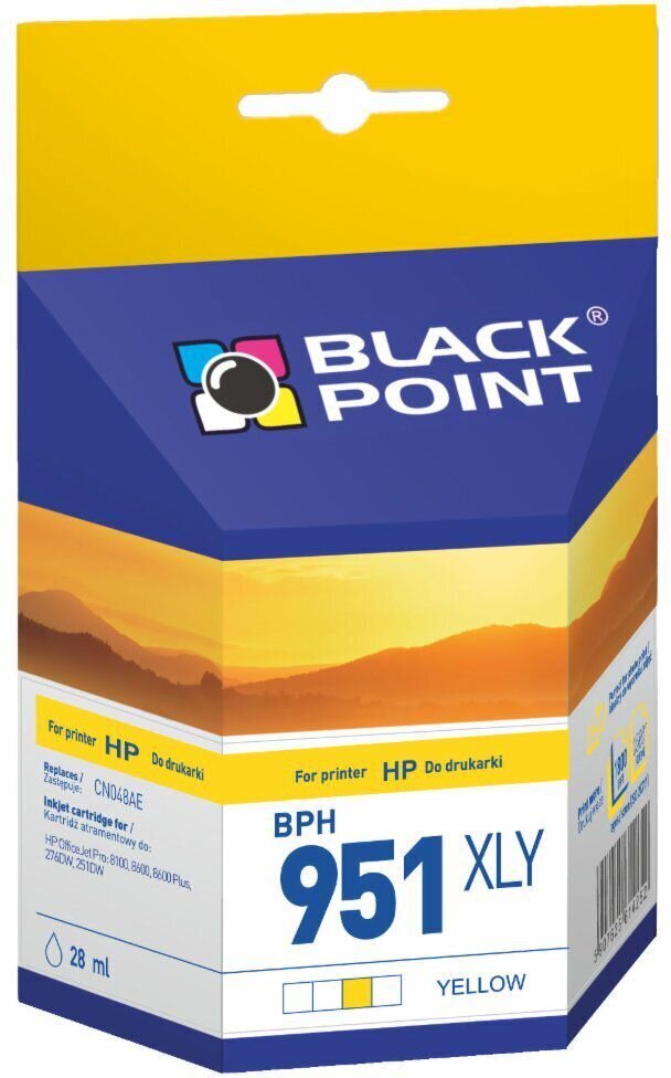 Black Point HP No 951XLY (CN048AE) hind ja info | Tindiprinteri kassetid | hansapost.ee