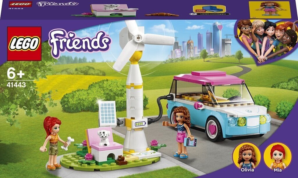 41443 LEGO® Friends Olivia elektriauto hind ja info | Klotsid ja konstruktorid | hansapost.ee