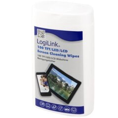 Niisutatud Rätikud Ekraanile LogiLink RP0010 (100 tk) hind ja info | Logilink Kodukeemia | hansapost.ee