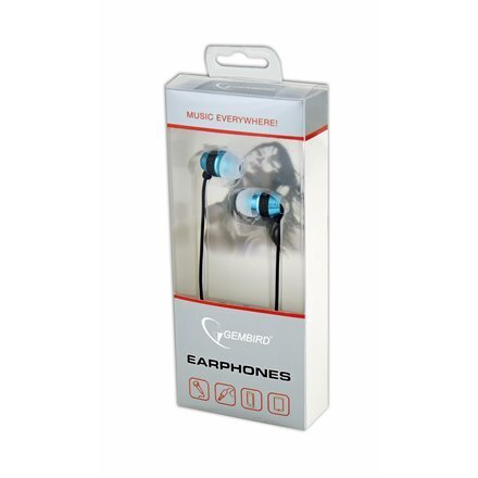Gembird - kõrvaklapid mikrofoniga 90cm sinine цена и информация | Kõrvaklapid | hansapost.ee