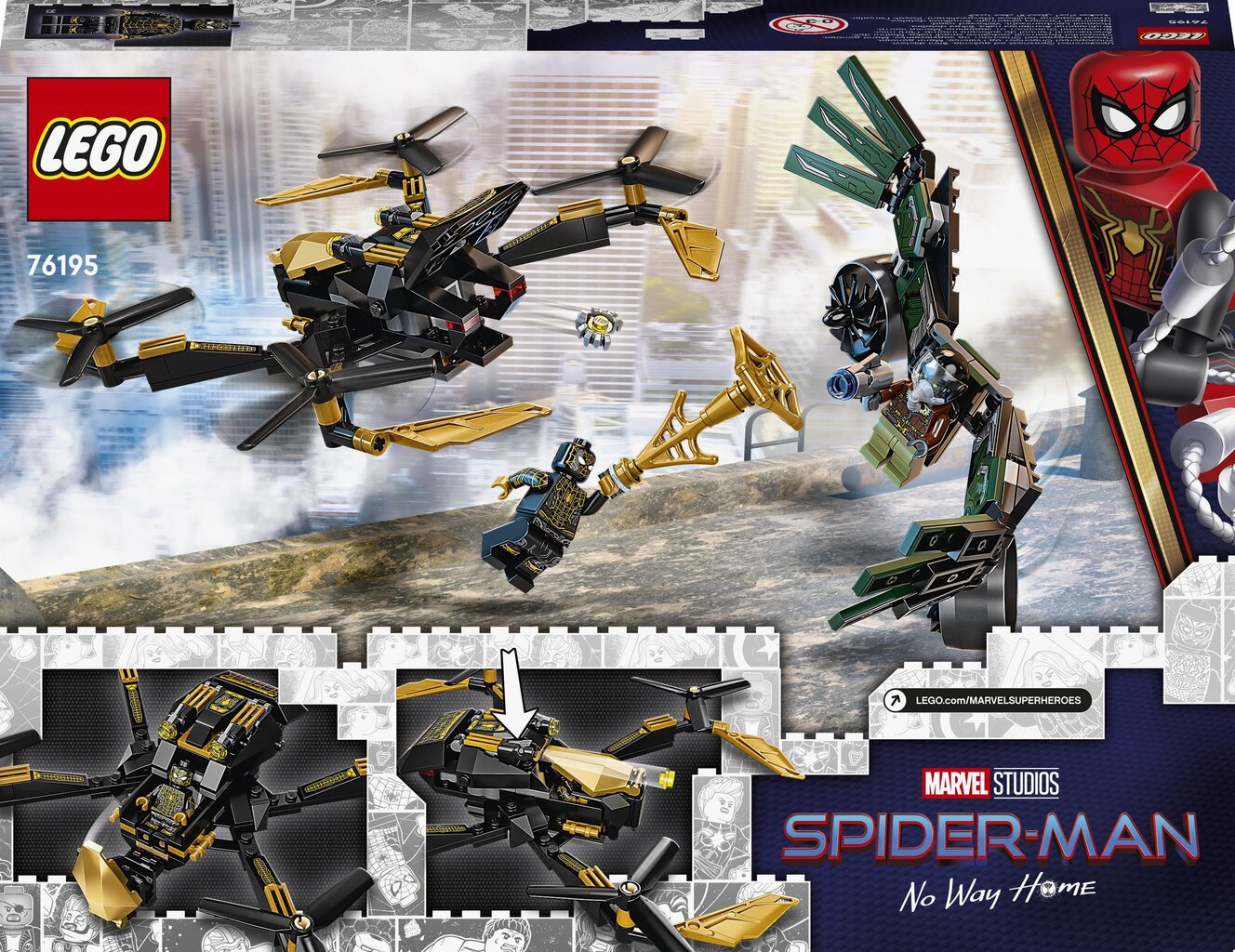 76195 LEGO® Super Heroes Ämblikmehe drooniduell hind ja info | Klotsid ja konstruktorid | hansapost.ee