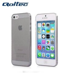 Qoltec 51269 Ультра тонкий 0.3mm Чехол-крышка для Apple iPhone 5 5S SE Прозрачный цена и информация | Чехлы для телефонов | hansapost.ee