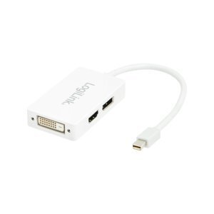 LogiLink 3in1, Mini DP/HDMI/DVI/DP цена и информация | Juhtmed ja kaablid | hansapost.ee