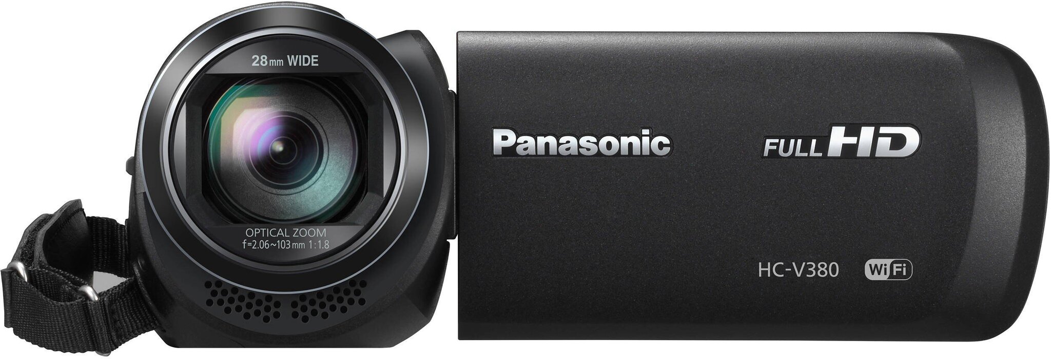 Panasonic HC-V380, must цена и информация | Videokaamerad | hansapost.ee
