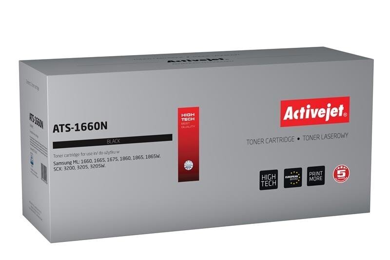 Toneris ActiveJet ATS-1660N | black | 1500 str. | Samsung MLT-D1042S цена и информация | Laserprinteri toonerid | hansapost.ee