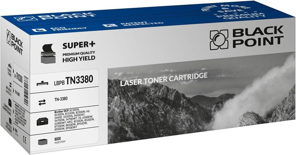 Toner Black Point LBPBTN3380 | black | 8000 pp | Brother TN-3380 hind ja info | Laserprinteri toonerid | hansapost.ee