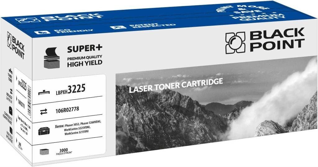 Toner Black Point LBPX3225 | black | 3 000 pp | Xerox 3052 / 3260VDNI / 3215VNI цена и информация | Laserprinteri toonerid | hansapost.ee