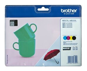 Картридж с Совместимый чернилами Brother Pack LC-227XLVALBP Жёлтый Чёрный Циановый Розовый цена и информация | Картриджи для струйных принтеров | hansapost.ee