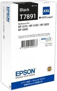 Ink Epson Black T7891 | 65 ml | WF-5110DW/WF-5190DW/WF-5620DWF/WF-5690DWF цена и информация | Tindiprinteri kassetid | hansapost.ee