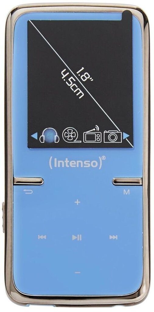 MP-4 mängija Intenso 8GB Video Scooter LCD 1,8'' sinine цена и информация | MP3-mängijad, MP4-mängijad | hansapost.ee