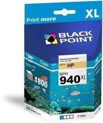 Чернильный картридж Black Point BPH940XLC, голубой цена и информация | Картриджи для струйных принтеров | hansapost.ee
