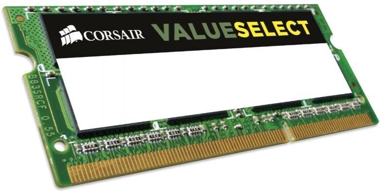 Corsair DDR3L SODIMM 8GB 1600MHz CL11 (CMSO8GX3M1C1600C11) цена и информация | Operatiivmälu | hansapost.ee