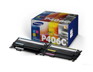 SAMSUNG CLT-P406C Printerikassettide komplekt hind ja info | Laserprinteri toonerid | hansapost.ee