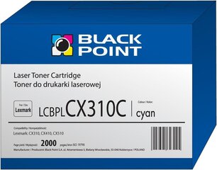 Toner Black Point LCBPLCX310C | cyan | 2000 pp | Lexmark | 80C2SC0 hind ja info | Laserprinteri toonerid | hansapost.ee