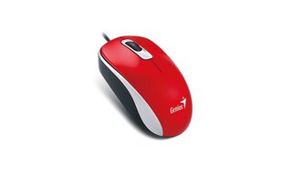 Genius DX-110, красный цена и информация | Компьютерные мыши | hansapost.ee
