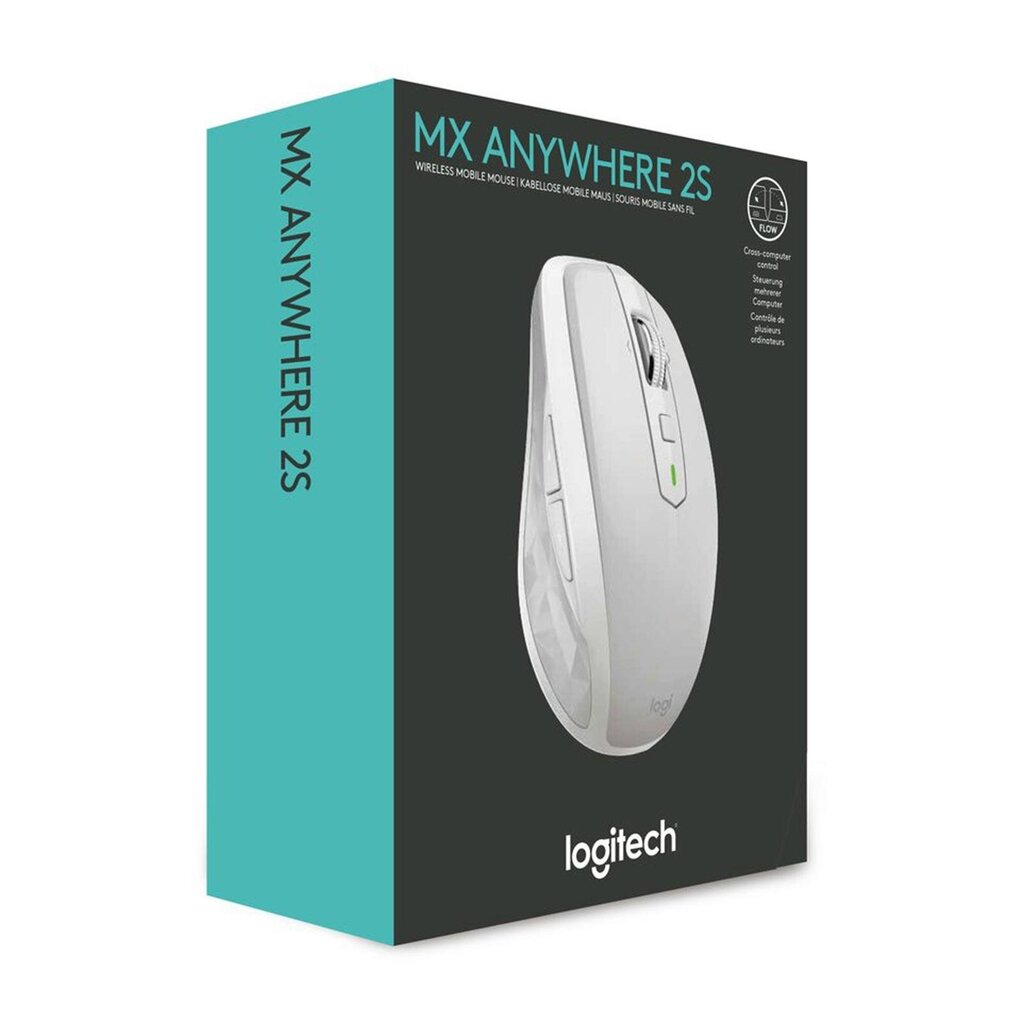 Logitech MX Anywhere 2S valge/hall hind ja info | Arvutihiired | hansapost.ee