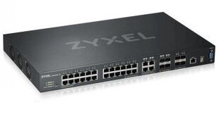 Zyxel XGS4600-32F GBE L3 MAN 24XSFP 4XRJ45/SFP 4X10GBE SFP+ цена и информация | Маршрутизаторы (роутеры) | hansapost.ee