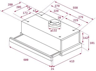 Teka TL6310 Inox цена и информация | Вытяжки на кухню | hansapost.ee