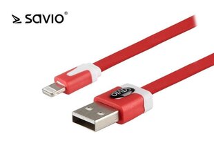 Соединительный кабель USB-Lightning 8PIN, Красный, 1 м цена и информация | Кабели для телефонов | hansapost.ee