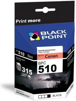 Black Point Canon BPC 510 hind ja info | Tindiprinteri kassetid | hansapost.ee