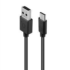USB C tüüpi juhe ACME CB1042, must, 2m hind ja info | Mobiiltelefonide kaablid | hansapost.ee