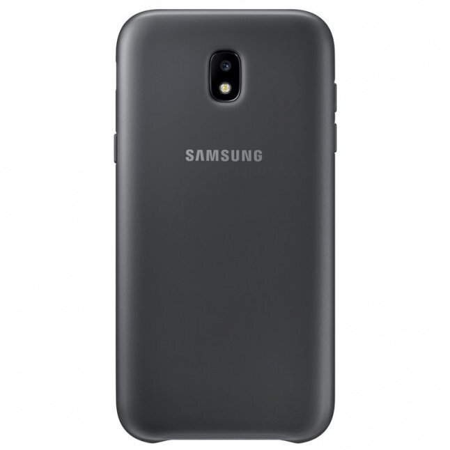 SAMSUNG DUAL LAYER COVER J3 (2017) BLACK цена и информация | Telefonide kaitsekaaned ja -ümbrised | hansapost.ee