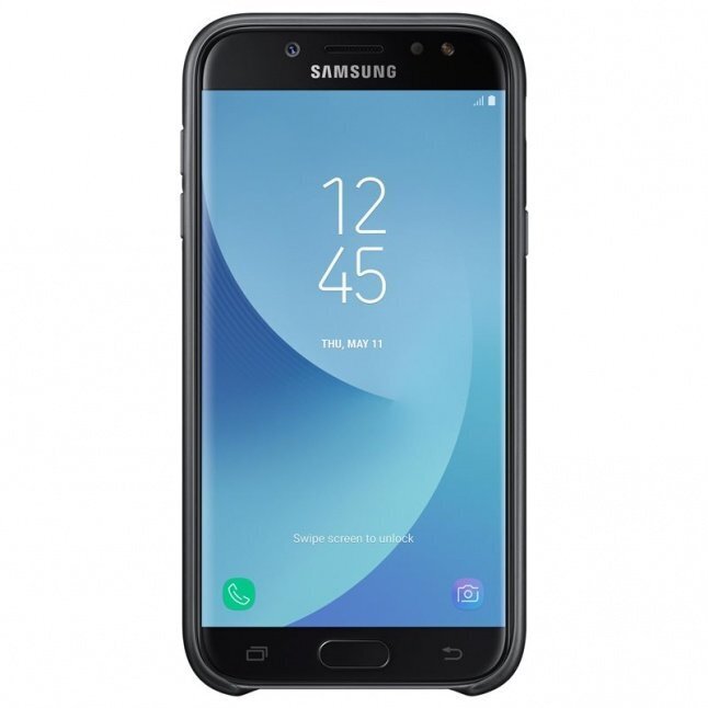 SAMSUNG DUAL LAYER COVER J3 (2017) BLACK цена и информация | Telefonide kaitsekaaned ja -ümbrised | hansapost.ee