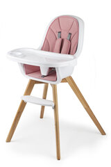 Стульчик для кормления Kinderkraft Tixi, розовый цена и информация | Обеденные стулья | hansapost.ee