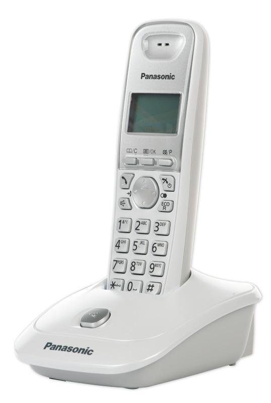Panasonic KX-TG2511PDW, valge цена и информация | Lauatelefonid | hansapost.ee