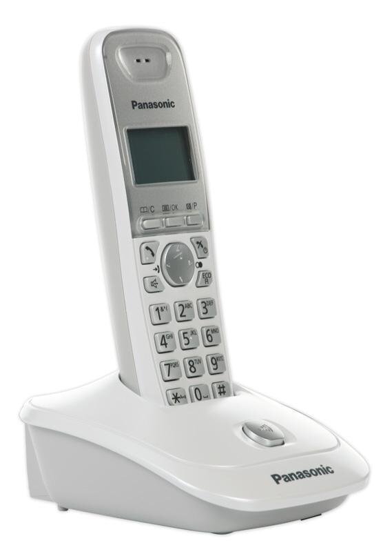 Panasonic KX-TG2511PDW, valge цена и информация | Lauatelefonid | hansapost.ee