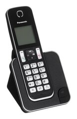 Lauatelefon Panasonic KX-TGD310PDB, must hind ja info | Lauatelefonid | hansapost.ee