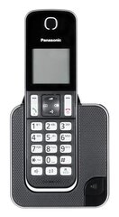 Lauatelefon Panasonic KX-TGD310PDB, must hind ja info | Lauatelefonid | hansapost.ee